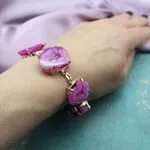 Браслет с друзами