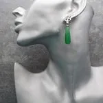 Авторские украшения - серьги с натуральными камнями