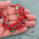 Авторский коралловый браслет