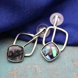 Серьги из гелиотиса