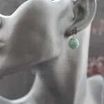 Серьги из амазонита