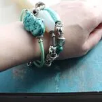 Браслеты с крупными камнями