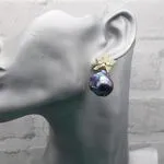 Эксклюзивные серьги с барочным жемчугом