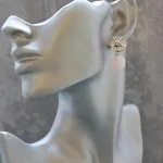 Серьги авторские с кварцем