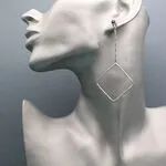 Серьги с аметистом