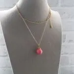 Натуральный розовый коралл