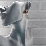 Серьги с природными камнями