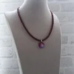 авторские украшения с гранатами
