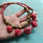 Этнические украшения - кораллы