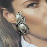 Элегантные серьги с жемчугом