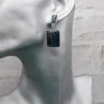 Перламутровые серьги