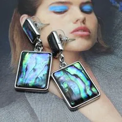 Серьги из гелиотиса