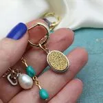 серьги трансформеры с друзой