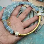 Украшения с аквамарином