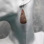 Эффектные серьги с яшмой