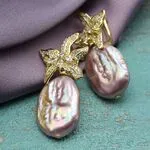 Серьги из жемчуга