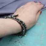Жемчуг кейши в украшениях - многорядный браслет