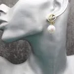 Серьги барокко с жемчугом