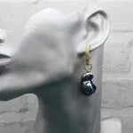 Серьги трансформеры с жемчугом