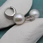 Серьги с барочным жемчугом