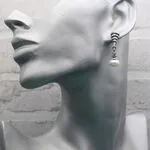 Стильные серьги с жемчугом
