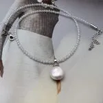 Колье с барочным жемчугом