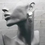 Серьги с барочным жемчугом