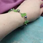 Браслет из черного жемчуга