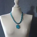 Авторские украшения с натуральными камнями - бирюза