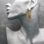 Крупные серьги - авторские серьги
