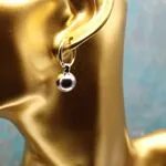 Серьги стильные с подвесками