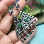 Серьги в этностиле