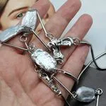 Колье с барочным жемчугом - авторские украшения