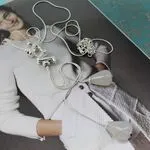 Стильные украшения - колье с натуральными камнями