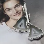 Серьги с друзами