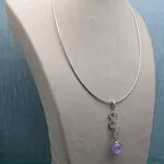 Колье с аметистом