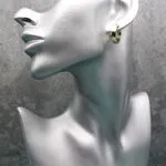 Серьги бублики