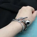 Браслеты из цепочек