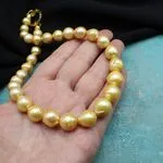 Крупный барочный жемчуг - ожерелье и колье!
