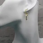Серьги с ключиками