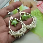 Серьги в морском стиле