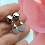 Серьги с аквамарином