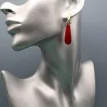 Серьги с агатами