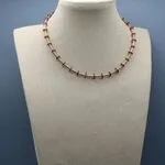 Авторские украшения с гранатами