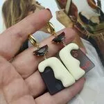 Дизайнерские серьги