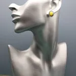 Янтарные серьги
