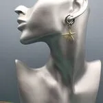Серьги с морскими звездами