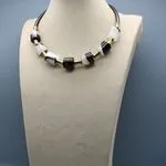 Авторские бусы с агатом