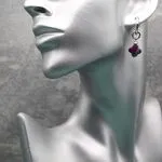 Серьги с клевером