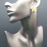 Серьги с барочным жемчугом